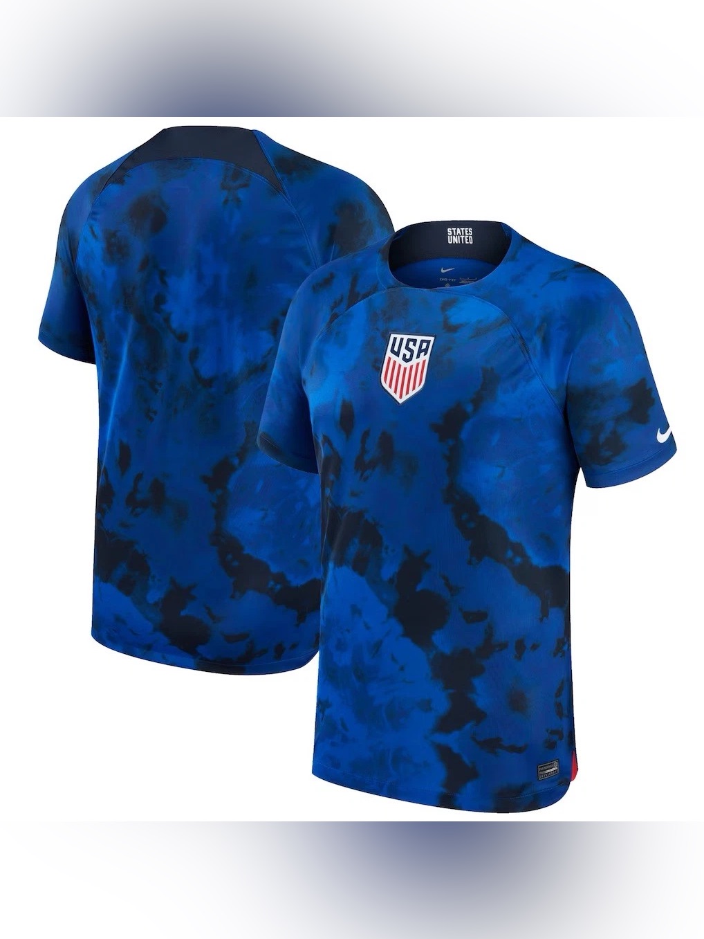 Usmnt Nike 2022 2023 Blue Usa Away Team Jersey Men’s Size M Medium New Nwt